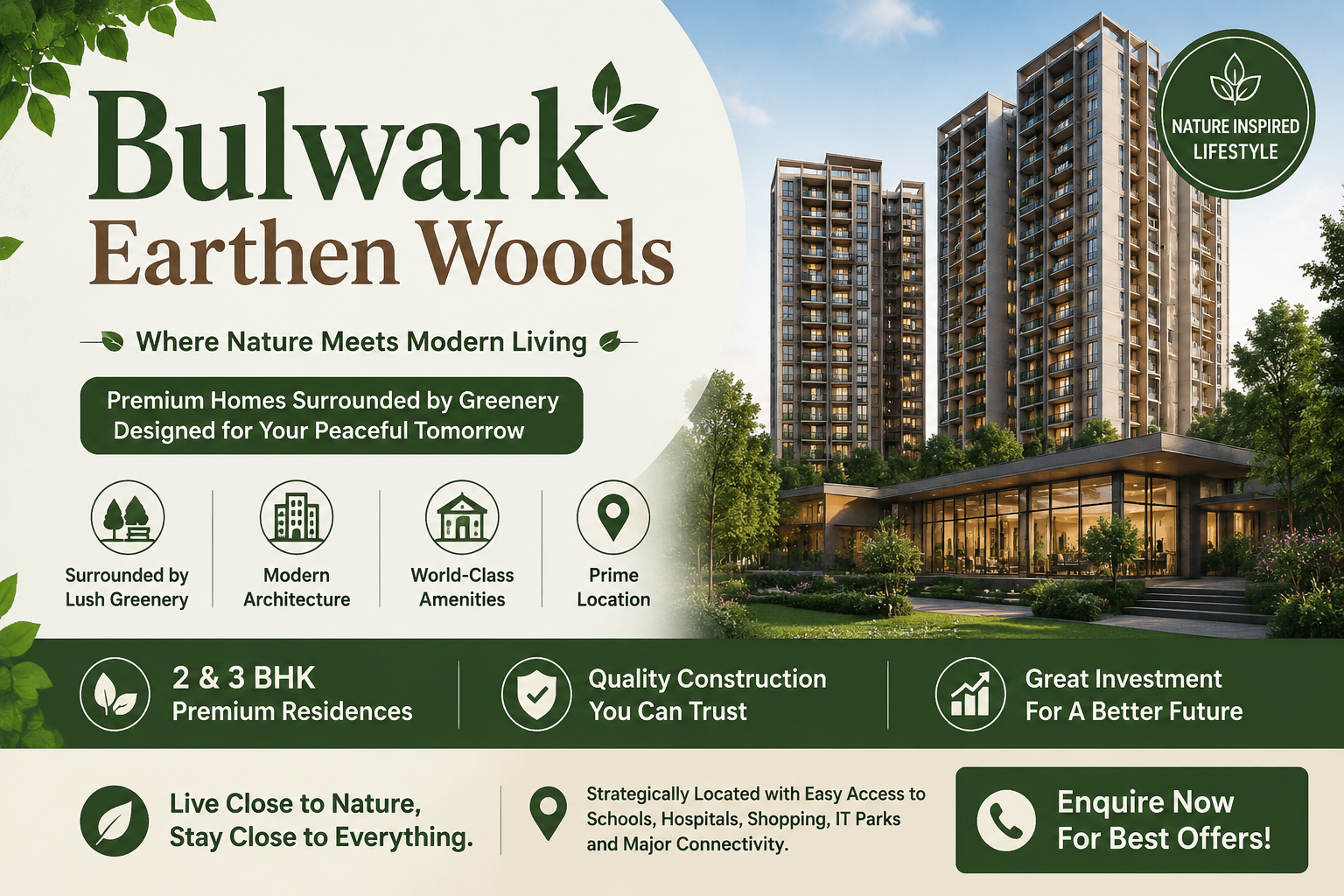 Bulwark Earthen Woods Devanahalli – Premium Residential Plots