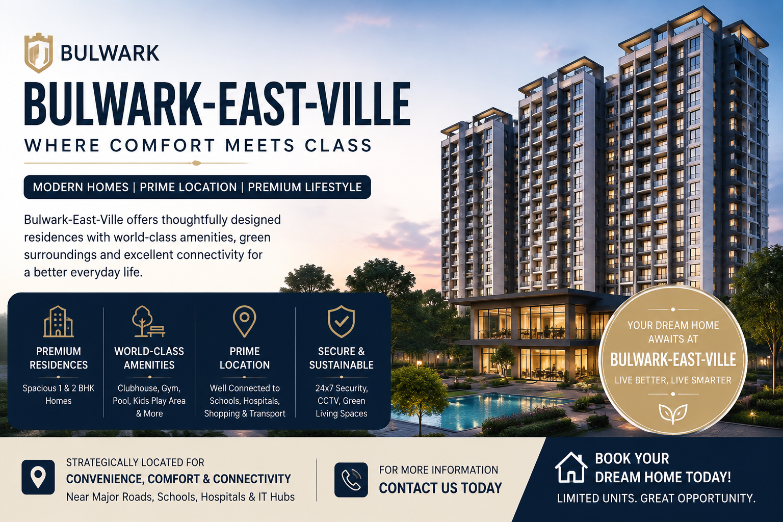 Bulwark East Ville – Premium Residential Project in Cooke Town